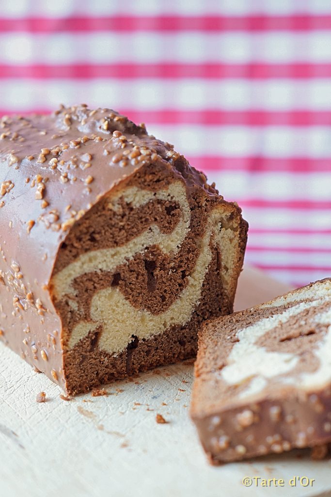 Marbled Chocolate Cake