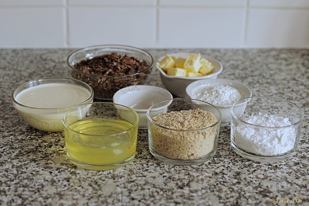 Chocolate/Hazelnut Giant French Financier Ingredients