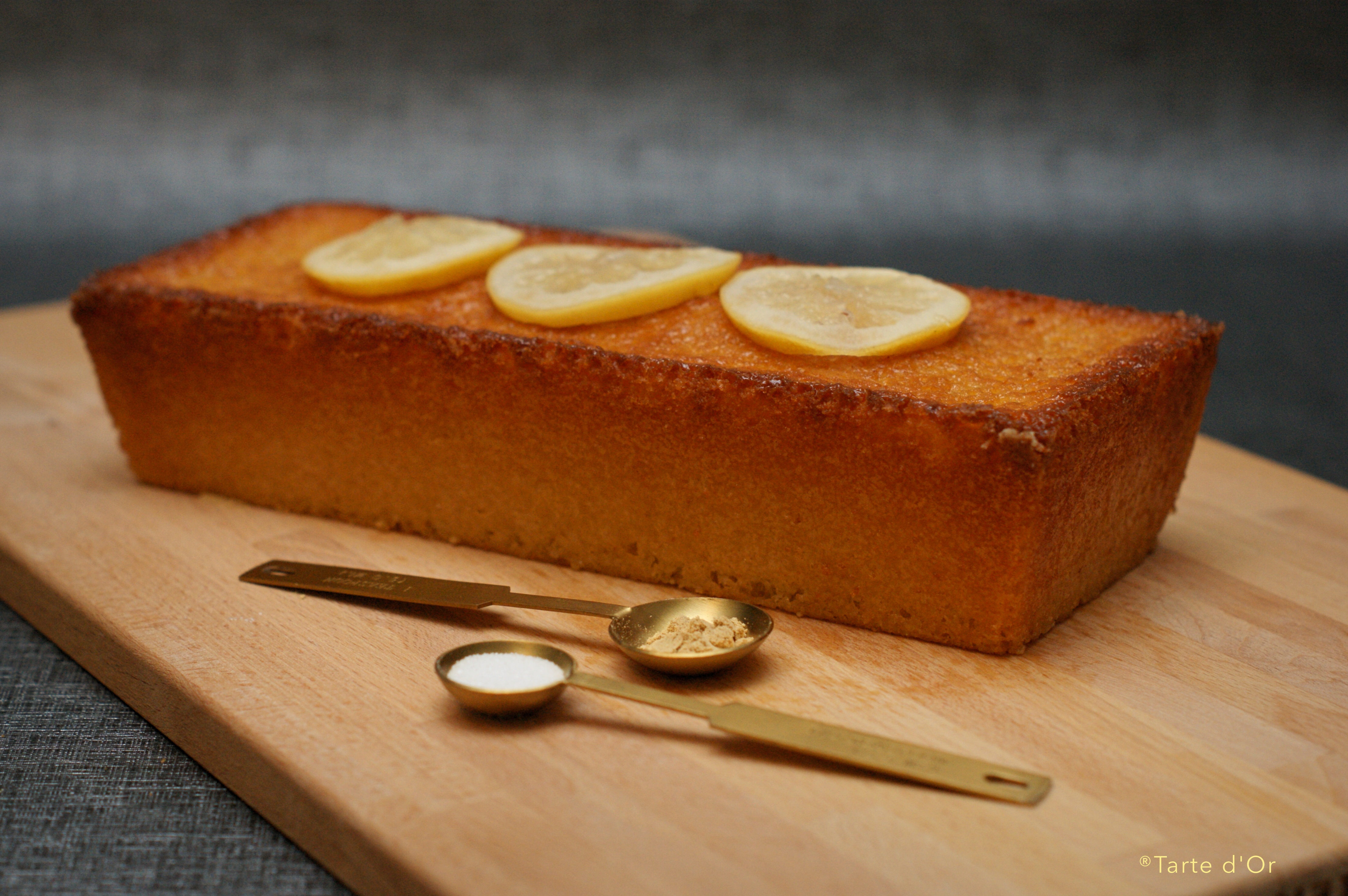 Cake au Citron et au Gingembre