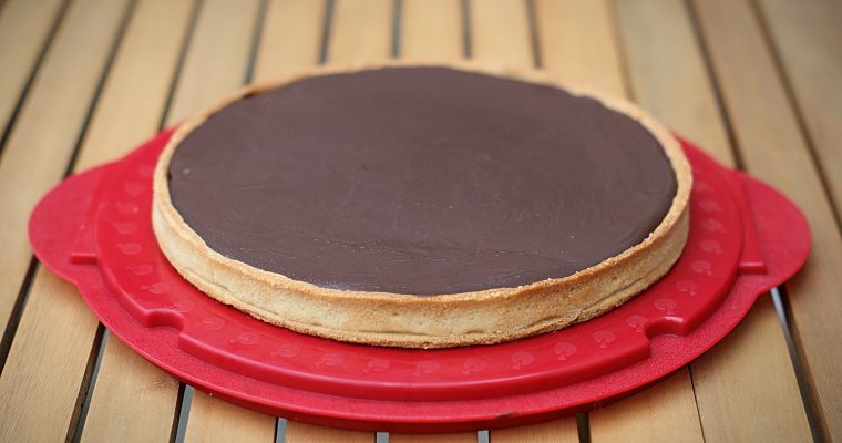 Tarte Chocolat Caramel Cacahuètes