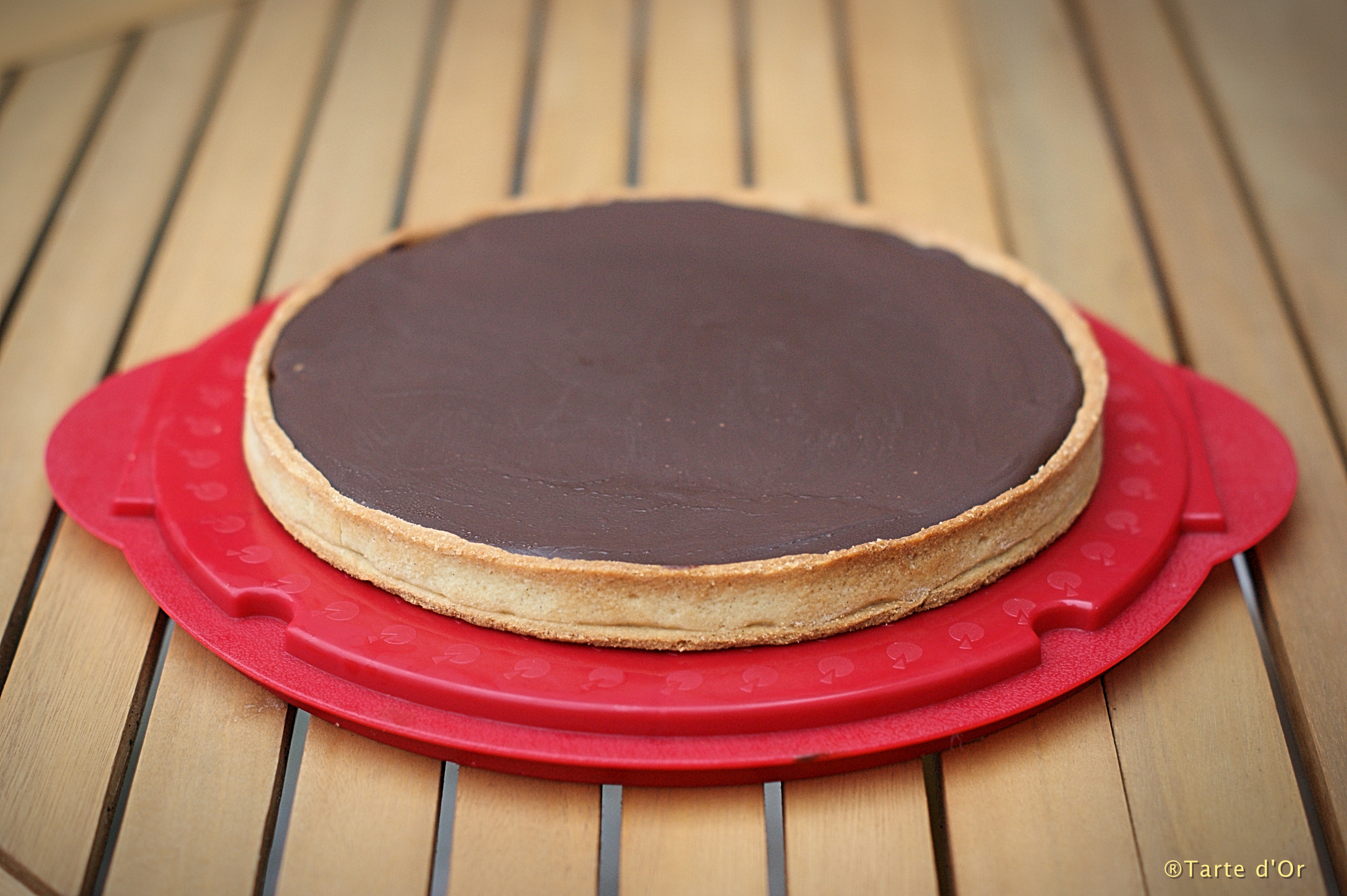 Tarte Chocolat Caramel Cacahuètes